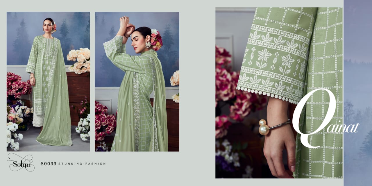 Heer Qainat By Kimora Cotton Salwar Suits Catalog